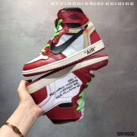 $66.00 USD Nike Air Jordan 1 & Off-White For Men #497441