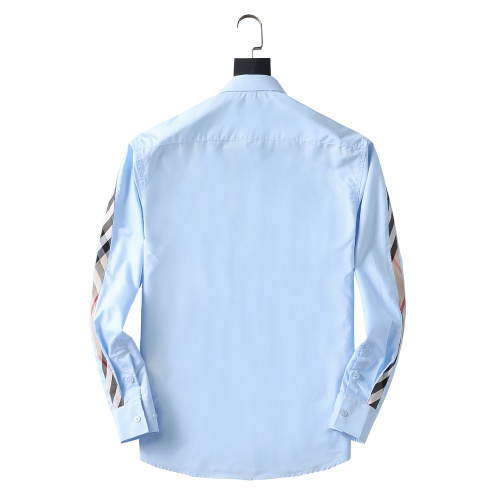 Replica Burberry Shirts Long Sleeved For Men #947892 $39.00 USD for Wholesale