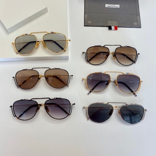 Replica Thom Browne AAA Quality Sunglasses #952814 $60.00 USD for Wholesale