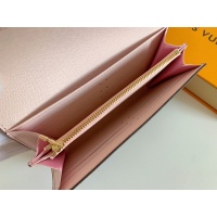 $36.00 USD Louis Vuitton LV Wallets In Pink For Women #958529