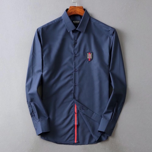 Gucci Shirts Long Sleeved For Men #966451