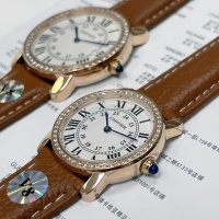 $130.00 USD Cartier AAA Quality Watches For Unisex #1020052
