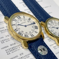 $130.00 USD Cartier AAA Quality Watches For Unisex #1020071