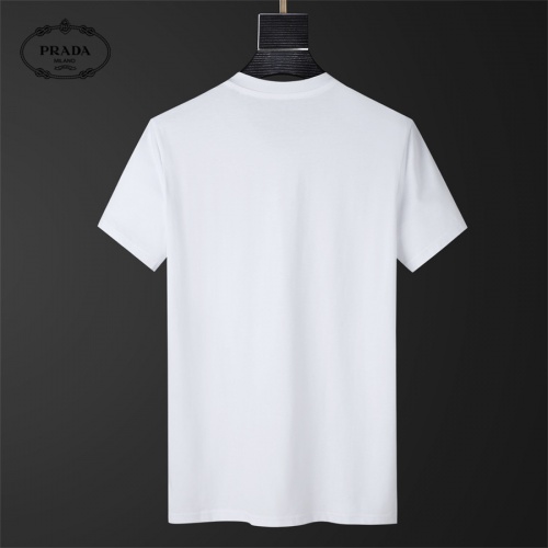 Replica Prada T-Shirts Short Sleeved For Men #1031378 $25.00 USD for Wholesale