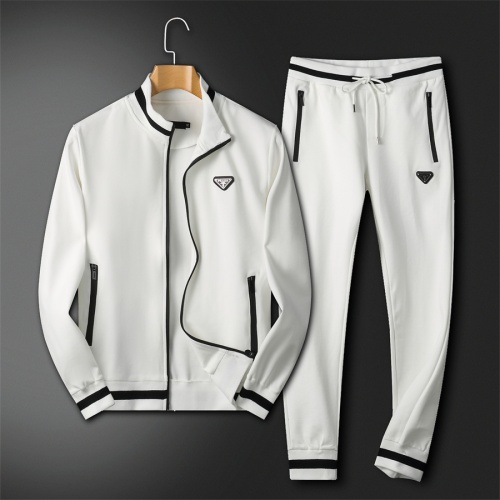 Prada Tracksuits Long Sleeved For Men #1052033