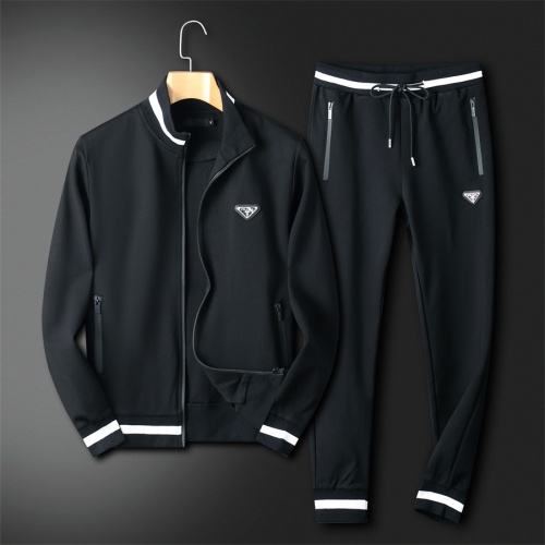 Prada Tracksuits Long Sleeved For Men #1052034