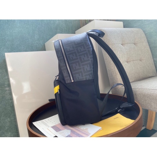 Replica Fendi AAA Man Backpacks #1054767 $102.00 USD for Wholesale