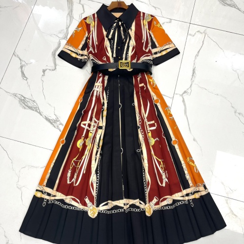 Gucci Dresses Short Sleeved For Women #1083750