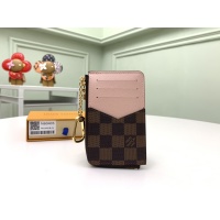 $64.00 USD Louis Vuitton AAA Quality Card Case In Pink For Women #1087844