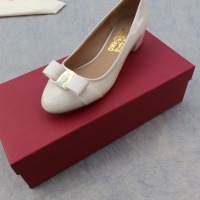 $96.00 USD Salvatore Ferragamo Flat Shoes For Women #1099050