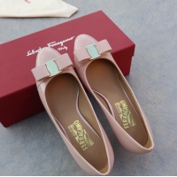 $96.00 USD Salvatore Ferragamo High-Heeled Shoes For Women #1099081