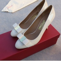 $96.00 USD Salvatore Ferragamo High-Heeled Shoes For Women #1099090
