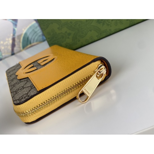 Replica Gucci Wallets For Unisex #1102182 $42.00 USD for Wholesale