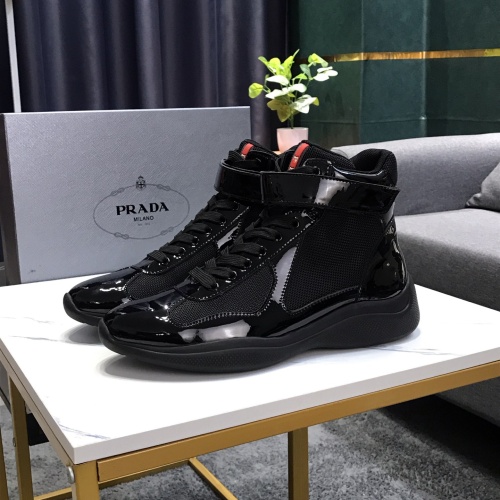 Prada High Top Shoes For Men #1164162