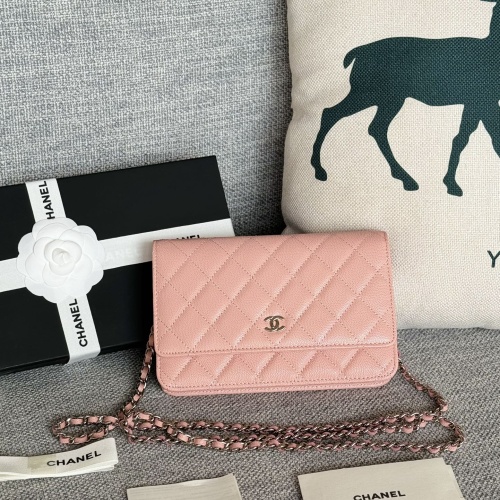 Chanel AAA Quality Messenger Bags In Silver For Women #1179494 $158.00 USD, Wholesale Replica Chanel AAA Quality Messenger Bags