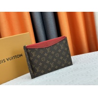 $42.00 USD Louis Vuitton LV Wallets In Red #1191380