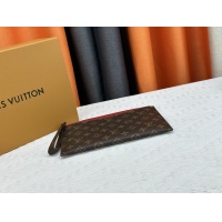 $42.00 USD Louis Vuitton LV Wallets In Red #1191380