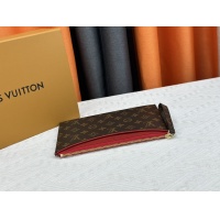 $42.00 USD Louis Vuitton LV Wallets In Red #1191380