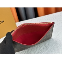 $42.00 USD Louis Vuitton LV Wallets In Red #1191380