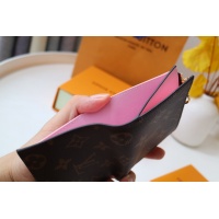 $72.00 USD Louis Vuitton AAA Quality Card Case In Pink #1211684