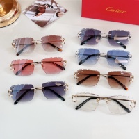 $56.00 USD Cartier AAA Quality Sunglassess #1216401