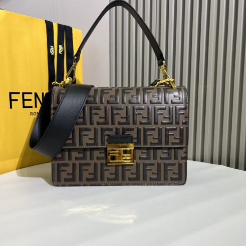Fendi AAA Quality Messenger Bags For Women #1223373 $100.00 USD, Wholesale Replica Fendi AAA Quality Messenger Bags