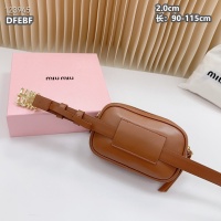 $98.00 USD MIU MIU AAA Quality Belts For Women #1222106