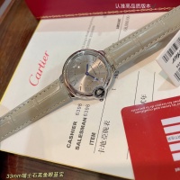 $125.00 USD Cartier AAA Quality Watches For Women #1222469