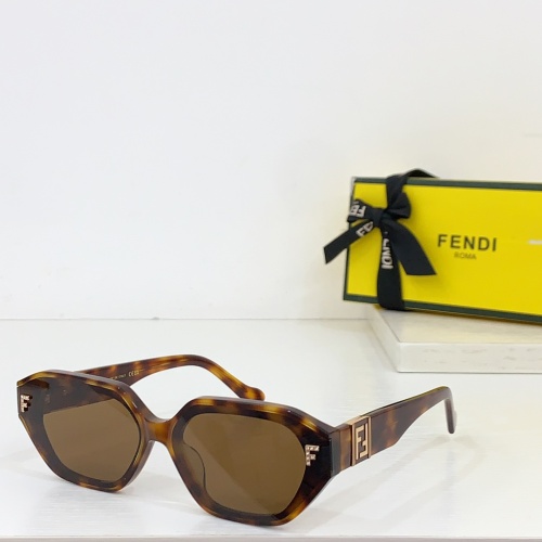 Fendi AAA Quality Sunglasses #1233560 $60.00 USD, Wholesale Replica Fendi AAA Quality Sunglasses