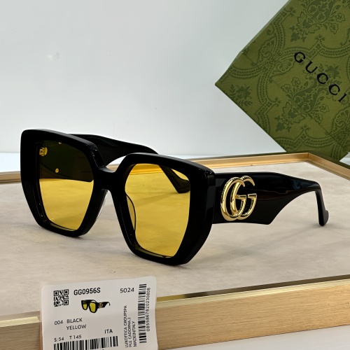 Gucci AAA Quality Sunglasses #1233668