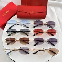 $60.00 USD Cartier AAA Quality Sunglassess #1232203