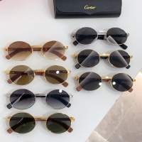 $60.00 USD Cartier AAA Quality Sunglassess #1232297