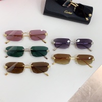 $45.00 USD Cartier AAA Quality Sunglassess #1235100
