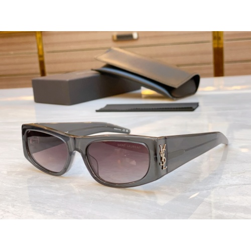Yves Saint Laurent YSL AAA Quality Sunglasses #1235870 $60.00 USD, Wholesale Replica Yves Saint Laurent YSL AAA Quality Sunglasses