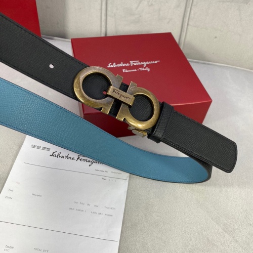 Replica Salvatore Ferragamo AAA Quality Belts For Men #1246064 $56.00 USD for Wholesale
