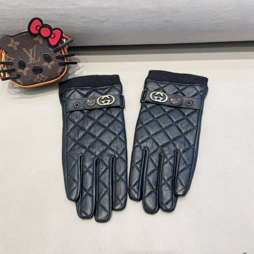 Gucci Gloves For Men #1249566 $48.00 USD, Wholesale Replica Gucci Gloves