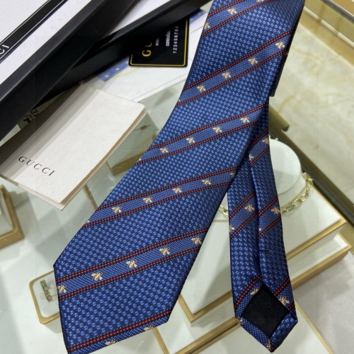 Replica Gucci Necktie For Men #1257257 $38.00 USD for Wholesale