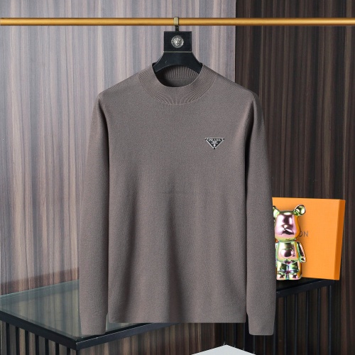 Prada Sweater Long Sleeved For Men #1259647 $42.00 USD, Wholesale Replica Prada Sweaters