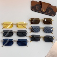 $56.00 USD Louis Vuitton AAA Quality Sunglasses #1258101