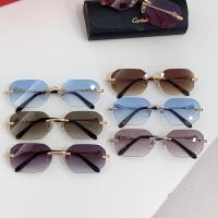 $60.00 USD Cartier AAA Quality Sunglassess #1258723