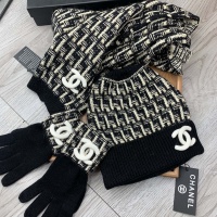 $72.00 USD Chanel Hat and Scarf and Glove Set #1260902
