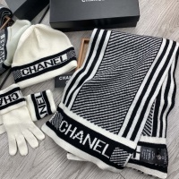 $72.00 USD Chanel Hat and Scarf and Glove Set #1260913
