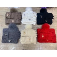 $72.00 USD Prada Hat and Scarf and Glove Set #1265220