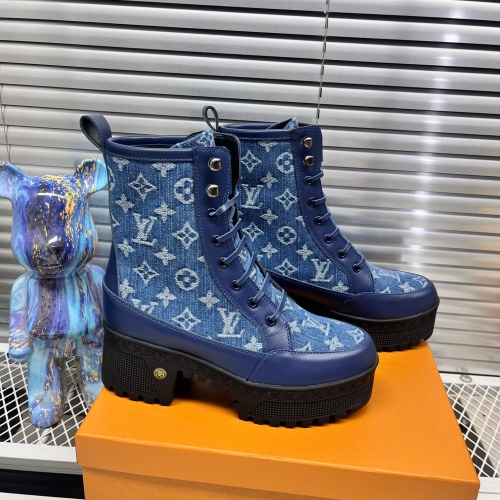 Louis Vuitton Boots For Women #1267252 $105.00 USD, Wholesale Replica Louis Vuitton Boots