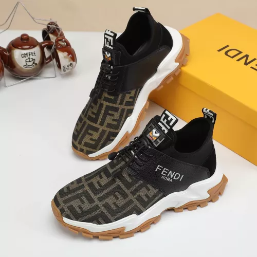 Replica Fendi Casual Shoes For Men #1274039 $76.00 USD for Wholesale