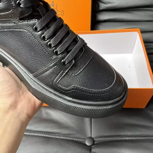 Replica Hermes High Tops Shoes For Men #1274239 $82.00 USD for Wholesale
