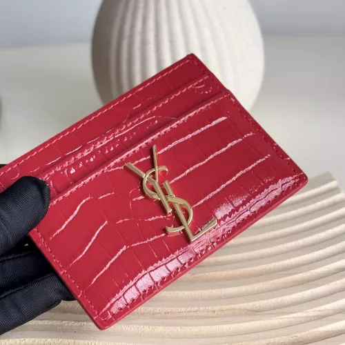 Yves Saint Laurent YSL Card Case For Women #1275651 $56.00 USD, Wholesale Replica Yves Saint Laurent YSL Wallets