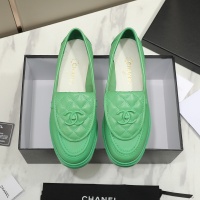 $92.00 USD Chanel Leather Shoes For Women #1266962
