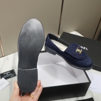 $92.00 USD Chanel Leather Shoes For Women #1266968