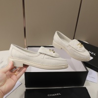 $92.00 USD Chanel Leather Shoes For Women #1266969